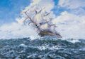 HMS Victory - флагман Нельсона.