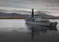 HMS Westminster около Рейкьявика 2018г.