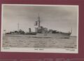 Эскадренный миноносец HMS Zulu.
