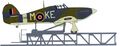 Sea Hurricane MkIA на авиакатапульте