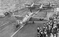 Sea Hurricane на палубе авианосца