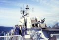 HSwMS Halland в боевом походе.