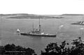 HMS Howe в порту Квинстауна