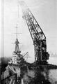 Линейный крейсер SMS Hindenburg в Вильгельмсхафене.