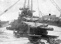 Линейный крейсер SMS Hindenburg после подъёма 24 июля 1930 г.