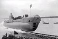 Спуск на воду HMS Pandora, верфь Виккерс-Армстронгс, 22 августа 1929 года.