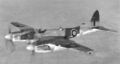 Прототип De Havilland Sea Hornet NF.21 в полете