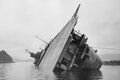 IJN Amagi после затопления. 1945