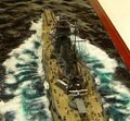 Модель линейного крейсера Amagi в собранном виде