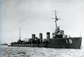 IJN Amatsukaze на реке Янцзы - 1927 г