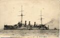 IJN Azuma на почтовой открытке (1905)