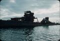 Затопленный IJN Kiso в Манильском заливе, послевоенное фото.