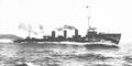 IJN Tokitsukaze на испытаниях - 1920 г