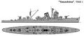 Схема модернизированного IJN Yasoshima