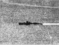 Эсминец типа Akizuki, сфотографированный в районе Соломоновых островов, предположительно IJN Teruzuki