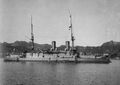 Броненосец IJN Iki в Йокосуке. 12 февраля 1906 года.