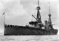 Линейный крейсер HMS Indomitable.