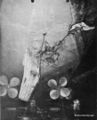 USS Intrepid (CV-11) после атаки 17 февраля 1944 года.