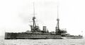 Линейный крейсер HMS Invincible на Мальте, октябрь 1913 г.