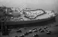 Кормовая 406-мм башня линкора USS Iowa. Верфь Нью-Йорка, 22 февраля 1943 г.