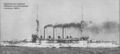 Izumo на испытаниях в 1900 году.