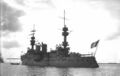 Jauréguiberry в гавани Шербур в 1912 году.
