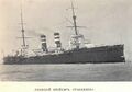 Японский крейсер Takasago из альбома «Японскiй Военный Флотъ» СПб, 1904 г.