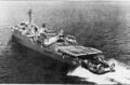 USS Spiegel Grove с прототипом LCAC во время испытаний в Мексиканском заливе в 1978-79 годах.
