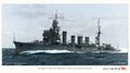 IJN Jintsū на после-модификационных испытаниях, Куре, Япония, 13 ноября 1939 года