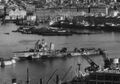 Судоподъемные работы на ТА-32. Генуя, март 1950 г.