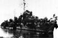 Замаскированный Zagreb на стоянке в бухте Кртоле залива Тиват, апрель 1941 г.