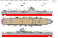 Изображение авианосца IJN Hiyō, 1943 год