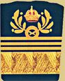 Нашивка на рукаве гросс-адмирала ВМС Австро-Венгрии.