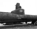 Подводная лодка Kairyu на военно-морской базе в Yokosuka, Япония, 07 сентября 1945 года.