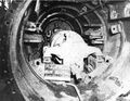 Вид внутри хвостовой секции ПЛ, октябрь-декабрь 1945 года.