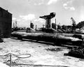 Подводная лодка типа Kairyu на военной базе Йокосука, сентябрь 1945 год.