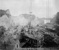 IJN Kawachi в доке Йокосуки, 13 января 1912 года