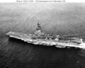 USS Kearsarge с девятью палубными штурмовиками A-4, 12 декабря 1965 года