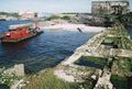 Засыпание песком ям «Kilian» в июне 1994г