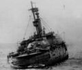 HMS Britannia тонет