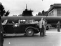 Президент США Рузвельт на военно-морской верфи Маре-Айленд, США, 1942 год, с японской СМПЛ HA-19.