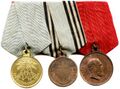 Колодка с наградами участника Крымской и Русско-турецкой войны 1877-78 гг.