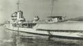 Hydra в порту Патры, 1930-е гг. Обратите внимание на написание названия корабля.