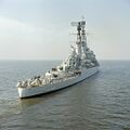 Вид на кормовые орудия ГК HNLMS De Ruyter