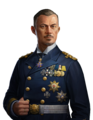 Аватарка командира Рейнхарда Шеера с игры WoWS Legends
