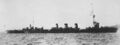 Лёгкий крейсер IJN Tatsuta в Курэ, 1928г.