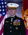 Генерал-майор морской пехоты США Джеймс Э. Ливингстон (англ. Livingston). Кавалер Медали Почёта ВМС США.
