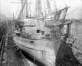 HMS Lord Warden в сухом доке