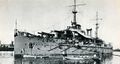 Линкор Lorraine на рейде, 1916 год