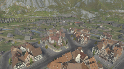 Обзорный вид всей карты